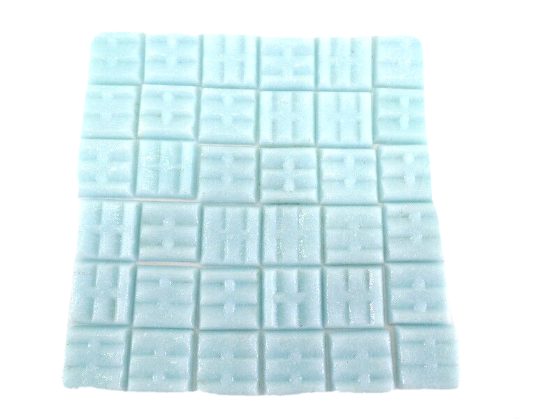 Mosaiksteine 650 g hellblau 20 x 20 x 4 mm 220 Steine Basteln Mosaik