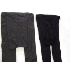 Leggings Damenleggins E & F Einheitsgröße grau oder schwarz als Variante wählbar