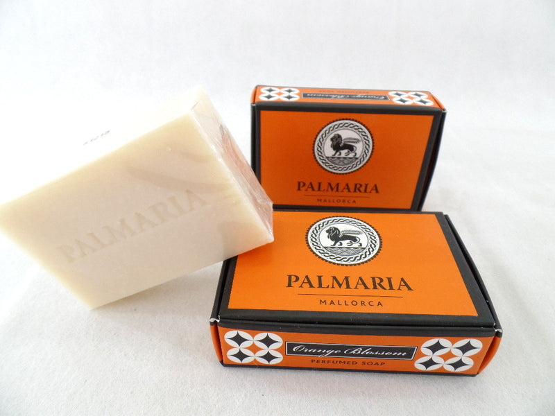 Palmeria Eau de Cologne 100 ml Orange Blossom & 2 x 150 g Seife Mallorca