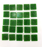 Glasmosaiksteine 650 g Myrte Grün 20 x 20 x 4 mm Basteln Mosaik Fliesen