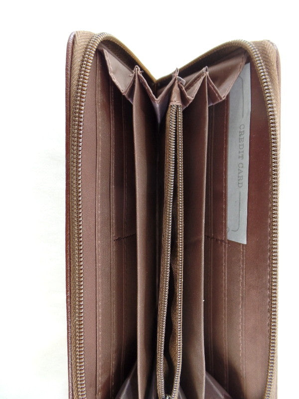 Geldbörse Portmonaie My Wallet Farbvarianten wählbar umlaufender Reißverschluß