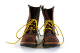 Westernstiefelette Arbeits Cowboyboot 38 Braun Schnürer Mexico