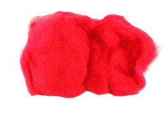 Sisal Fasern Rot Wooly 200 g Deko gefärbt Farbecht Füllmaterial Floristik