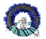 CASA - POADOR GLÜCKSTREFFEN Kranz Blau Schornsteinfeger 35 cm Silvester Neujahr