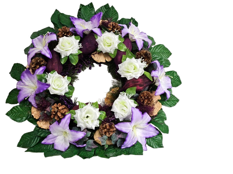 CASA - POADOR GRABKRANZ künstliche Tanne Allerheiligen Totensonntag Gedenken