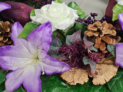 CASA - POADOR GRABKRANZ künstliche Tanne Allerheiligen Totensonntag Gedenken