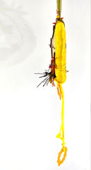 CASA-POADOR Herbstkranz 15 cm Blätter Pilze Holzelemente Drachen