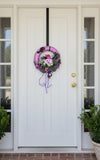 CASA - POADOR TÜRKRANZ Lila Rosa 20 cm Hortensie Rose Efeu Perle.
