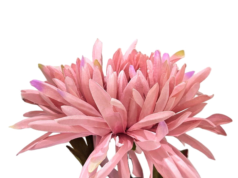 Spinnenchrysantheme Kunstblume künstliche Chrysantheme Pink Rosa 70 x 10cm.