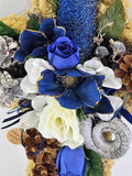 CASA - POADOR GRABSCHMUCK Grabgesteck Kreuzform  Engel Friedhof Gedenken.