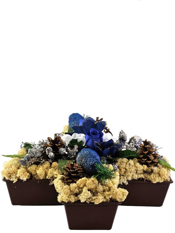 CASA - POADOR GRABSCHMUCK Grabgesteck Kreuzform  Engel Friedhof Gedenken.