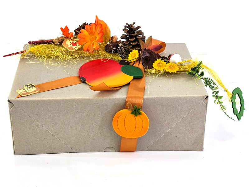 CASA - POADOR BASTELKISTE Herbst 50 tlg. Streudeko Wichtel DIY.