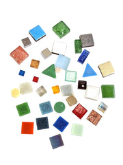 Mosaiksteine 3 kg Mix Bunt Steine Basteln Mosaik DIY Glas