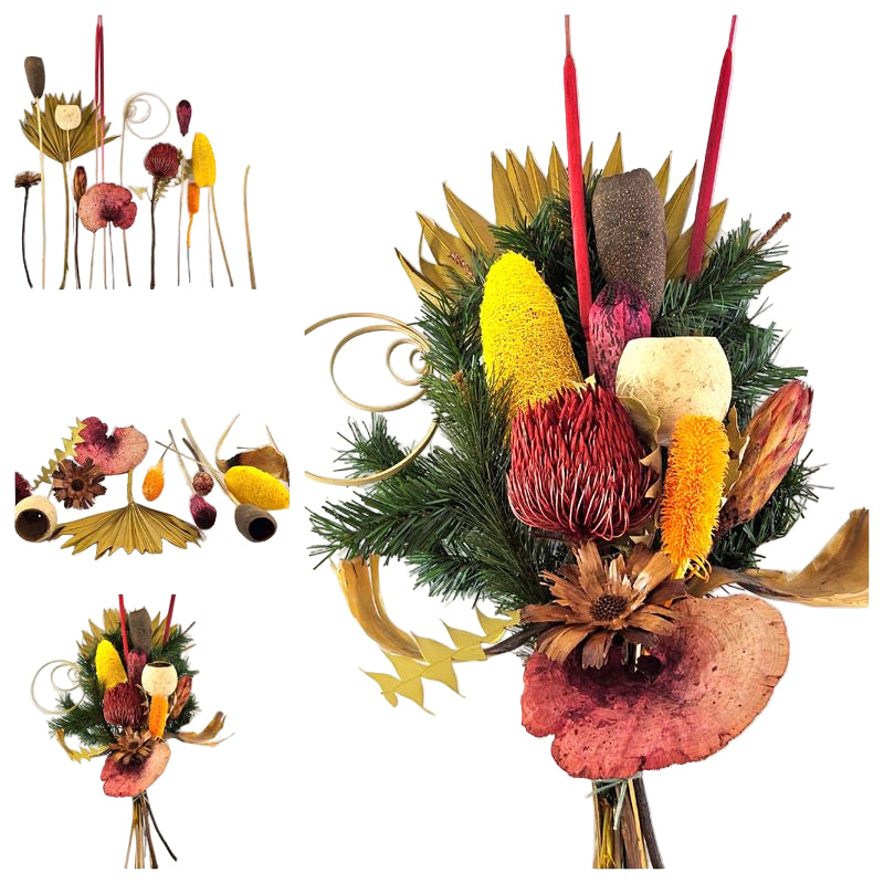 CASA - POADOR EXOTEN Mix 15 tlg. Eigen Herstellung Grabschmuck.