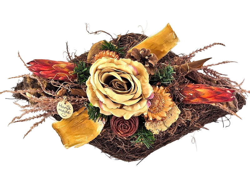CASA - POADOR GRABSCHMUCK ellipse Natur Proteen künstliche Tanne Friedhof.