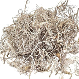 CURLY MOOS WHITE stone washed 500 g Deko Moos Basteln DIY.