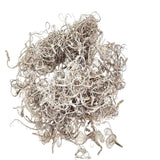CURLY MOOS WHITE stone washed 500 g Deko Moos Basteln DIY.