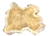 KERZENHALTER TEAK HOLZ Candle Holder Naturholz unbehandelt ohne Deko.