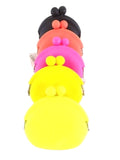 GELDBÖRSEN SILIKON Geldbörsen 10 cm Geldbeutel Portmonaie Etui als Varianten