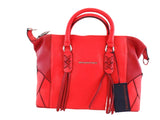 TRUSSARDI - 75B304 ROSSO ROT Schultertasche Handtasche Damentasche