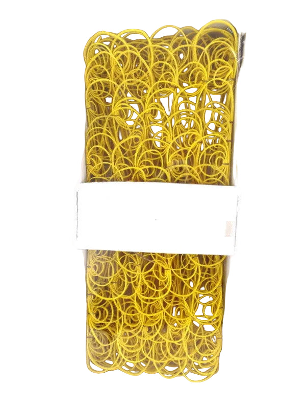 TROCKENBLUMEN ROHRKREISEL Cane Coil mini Gelb 100 Stiele Naturmaterial Deko