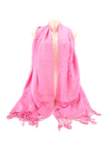 SCHAL TUCH FRANSEN Stola Rosa 100 % Viscose XXL Schal 190 Lang 65 Breit