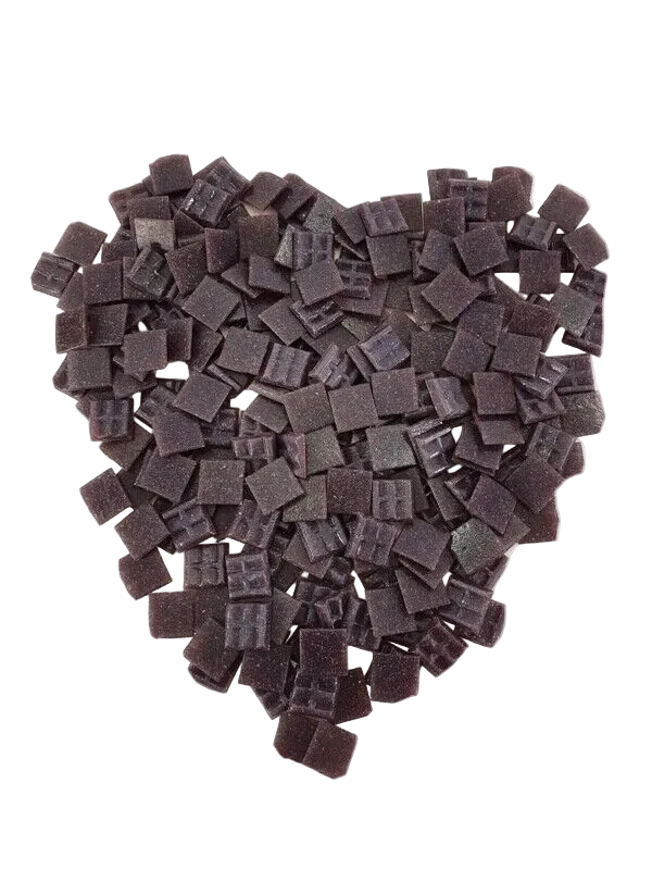 CASA - POADOR MOSAIKSTEINE Seal Lila 650 g Glasmosaik Basteln Mosaik Glas Box