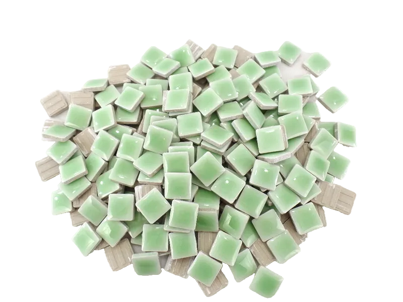 CASA - POADOR MOSAIKSTEINE 2 kg hell Grün Feinsteinzeug 255 Steine Basteln DIY