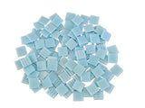 CASA - POADOR MOSAIKSTEINE 500 g hellblau Basteln DIY Glas ca. 100 Steine
