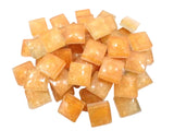 CASA - POADOR MOSAIKSTEINE 650 g Waterdrops Orange glatt Basteln DIY Tüte
