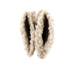HANDSCHUHE FINGERLOS dunkelbraun S / M Kunstleder Kunstfell Natural Spirit