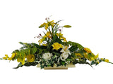 CASA - POADOR BLUMENGESTECK künstlich ellipse Gladiolen Calla Rosen Kunstblumen