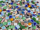 CASA - POADOR MOSAIKSTEINE 3 kg bunt MIx Glasmosaik Basteln Diy Mosaik