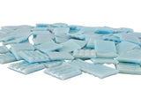CASA - POADOR MOSAIKSTEINE 500 g hellblau Basteln DIY Glas ca. 100 Steine