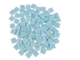 CASA - POADOR MOSAIKSTEINE 500 g hellblau Basteln DIY Glas ca. 100 Steine