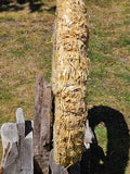 CASA - POADOR STROHKRANZ Ø 80 cm Strohring Strohrömer Rohling Kranz Natur Deko Friedhof