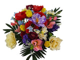 CASA - POADOR FRÜHLINGSBLUMEN MIX lose bunt 24 Stück künstliche Blumen Deko