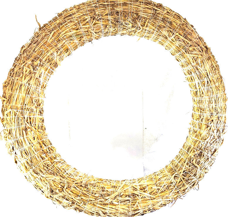 CASA - POADOR STROHKRANZ Ø120 cm Strohringe Strohkranz Strohrömer Rohling Natur