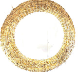 CASA - POADOR STROHKRANZ Ø120 cm Strohringe Strohkranz Strohrömer Rohling Natur