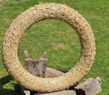 CASA - POADOR STROHKRANZ Ø120 cm Strohringe Strohkranz Strohrömer Rohling Natur