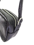 SCHULTERTASCHE SCHWARZ NEW BAGS Reißverschluss klein