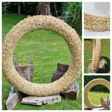CASA - POADOR STROHKRANZ Ø120 cm Strohringe Strohkranz Strohrömer Rohling Natur