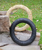CASA - POADOR STROHKRANZ Ø 35 cm Strohrömer Rohlinge Kranz Vlies Adventskranz Deko