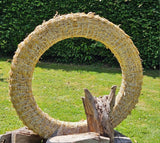CASA - POADOR STROHKRANZ Ø120 cm Strohringe Strohkranz Strohrömer Rohling Natur