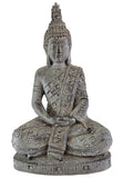 Buddha Figur Gartendeko Buddafigur sitzend Gartenstatur Frostfest 50cm