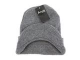 Mützen  Strickmützen mit Schirm Antonio  in 4 Farb - Varianten wählbar Unisex
