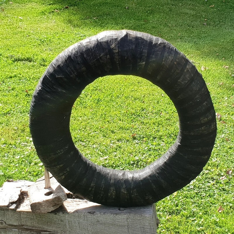 Strohkranz- Ø60cm Strohringe Strohrömer Rohling Kranz Vlies Adventskranz Deko.