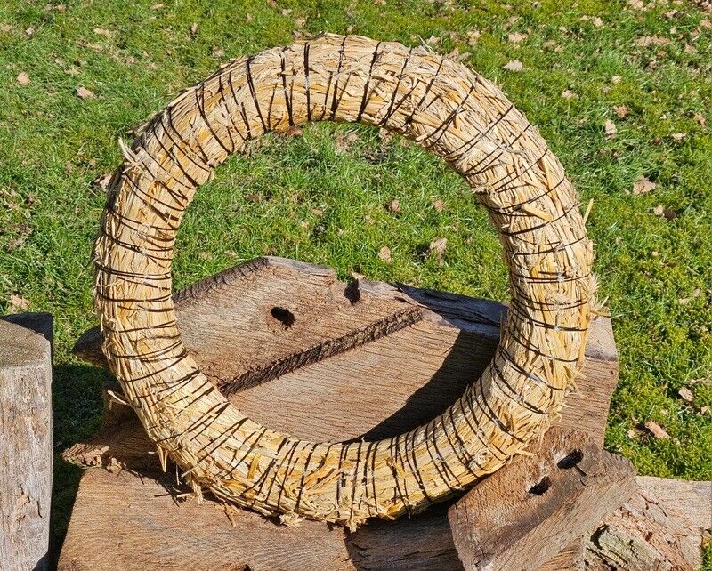 CASA - POADOR STROHKRANZ Ø 50 cm Strohringe Strohrömer Rohling Kranz Natur Deko